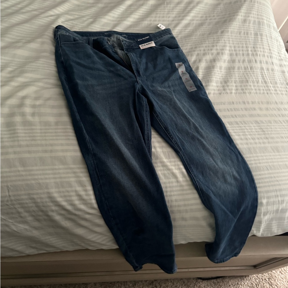 Old navy wow straight jeans 16 short